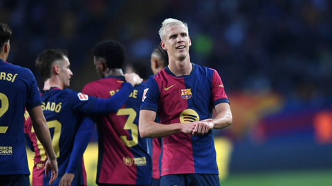 Dani Olmo returns to staring line-up to lead Flick's men to victory in Barcelona derby