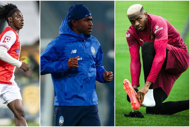 Top 5 UCL fixtures featuring Nigerians - Osimhen, Lookman lead Super Eagles charge