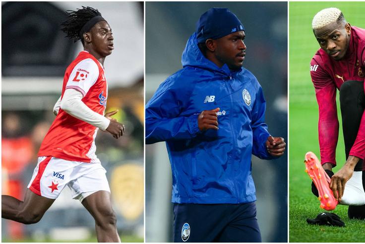 Top 5 UCL fixtures featuring Nigerians - Osimhen, Lookman lead Super Eagles charge