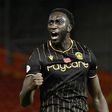 Bevis Mugabi: Uganda Cranes defender on target for Motherwell in a thrilling draw against Dundee