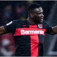 Victor Boniface's 8th of the season was not enough to give Bayer Leverkusen all three points.