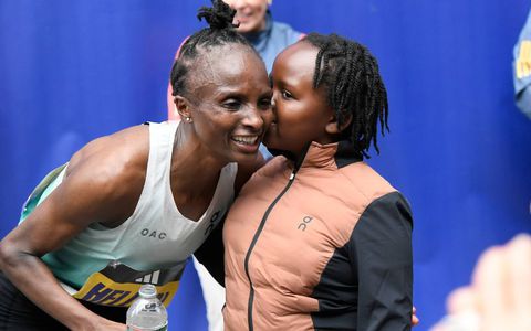 'I thought about giving up'- Hellen Obiri shares series of emotions after having her daughter Tania