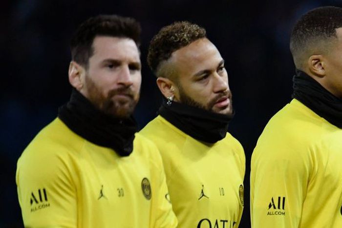 PSG's former superstar attacking trio of Kylian Mbappe, Lionel Messi and Neymar | Imago