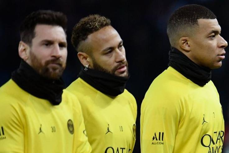 PSG's former superstar attacking trio of Kylian Mbappe, Lionel Messi and Neymar | Imago
