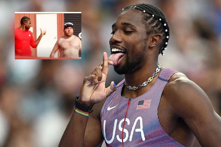 'Noah vs. The Burger King!' -Noah Lyles sparks laughter in epic MrBeast collab