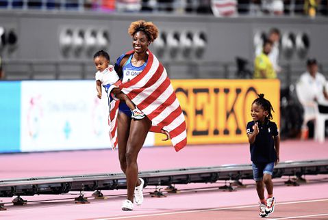 'My house is crazy right now' - US hurdling queen laments challenges of motherhood, graduate student, and athlete