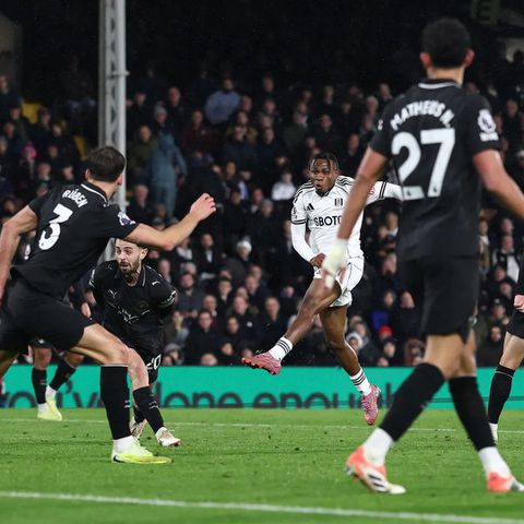 Chukwueze fired two stunning goals against Man City in the Premier League.