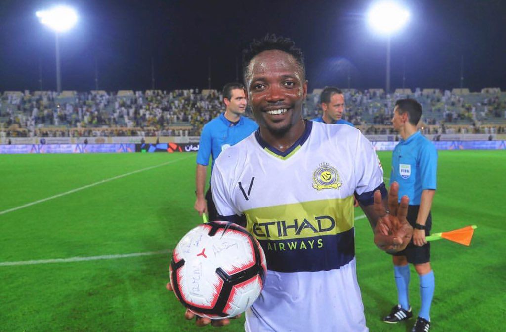 Ahmed Musa joined Al-Nassr in 2018