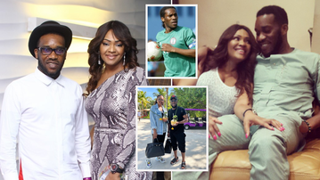 Super Eagles legend Jay-Jay Okocha celebrates 25-year wedding anniversary