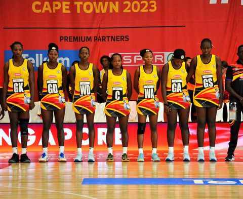 She Cranes team traveling to the UK for the Vitality Netball Series named
