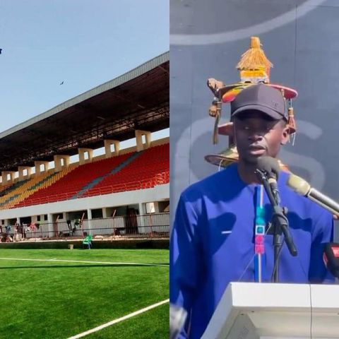 Sadio Mane builds, unveils stadium in his home village