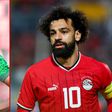 Nigeria striker Victor Osimhen and Egypt star forward Mohamed Salah