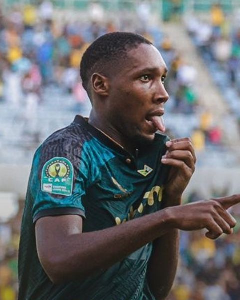 Clement Mzize was the star of the show against TP Mazembe.