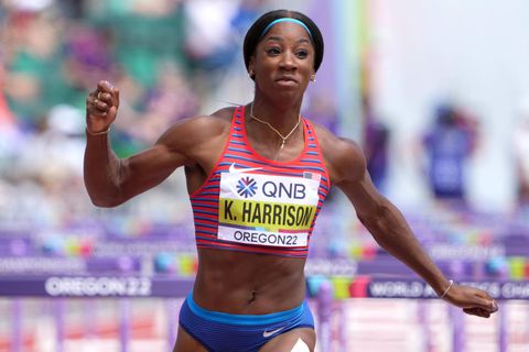 Olympic medalist Keni Harrison makes bold career move that could be worrying for Masai Russell & Co ahead of the new season