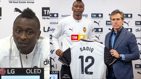 Sadiq Umar joins Valencia on loan: Super Eagles star hopes it works here