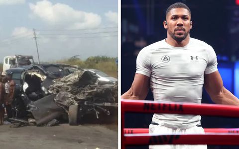 Anthony Joshua Breaks Silence After Tragic Car Crash in Nigeria