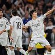 Gonzalo Garcia celebrating a goal for Real Madrid || Image credit: Imago
