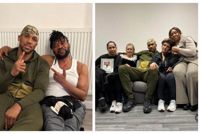 Anthony Joshua shares social media post