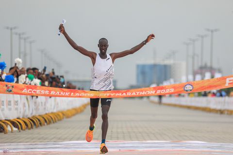 Kenya's Edwin Kibet Koech victorious in men's 2023 Lagos City Marathon