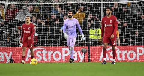 Alisson urges Liverpool teammates to 'wake up' after Wolves defeat
