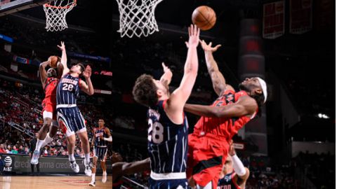 Precious Achiuwa continues to shine as Raptors beat Rockets