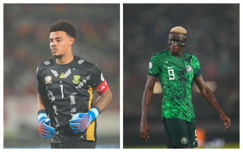 'Going to be a big one' - South Africa hero Ronwen Williams looking forward to facing Super Eagles star Victor Osimhen
