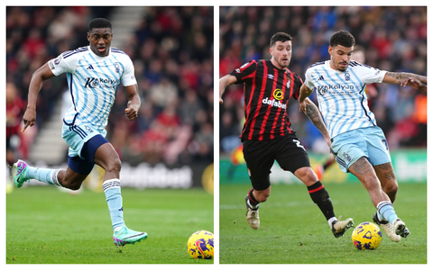 Awoniyi struggle to make an impact as Nottingham Forest hold Bournemouth to a draw