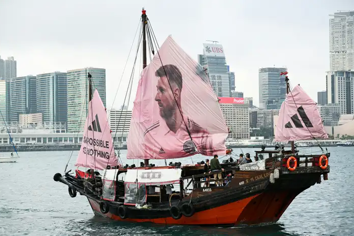 Hong Kong pays homage to Lionel Messi || Imagre credit: GOAL