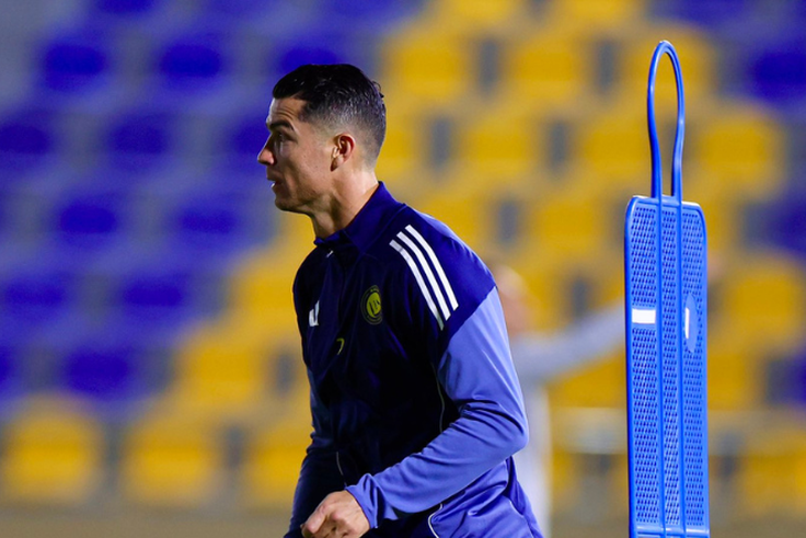 Cristiano Ronaldo in Al Nassr training || Image credit: Ronaldo(X)
