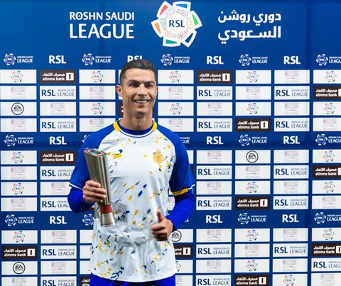 Ronaldo crowned player of the month