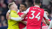 Relentless Gunners march on despite Bournemouth scare
