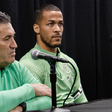 Jose Peseiro and Troost Ekong at a press conference as Super Eagles coach and captain || Image credit: IMAGO