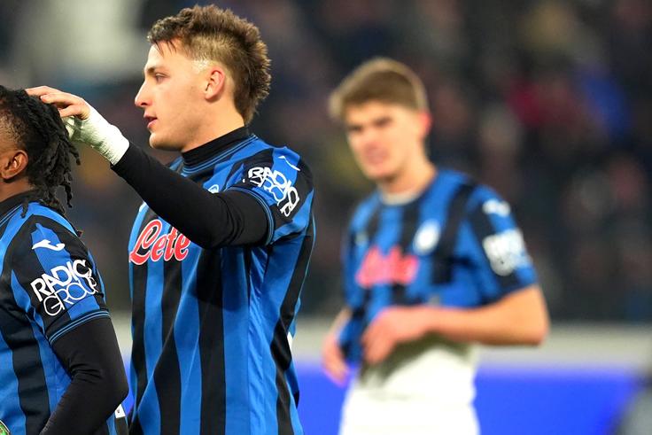 Ademola Lookman and Mateo Retegui in the Champions League | Imago