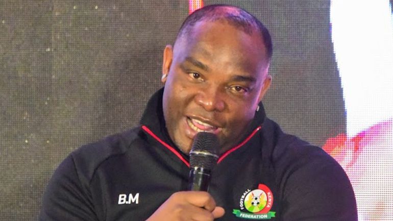 Benni McCarthy. Harambee Stars. FKF. Kenyan National Football team.