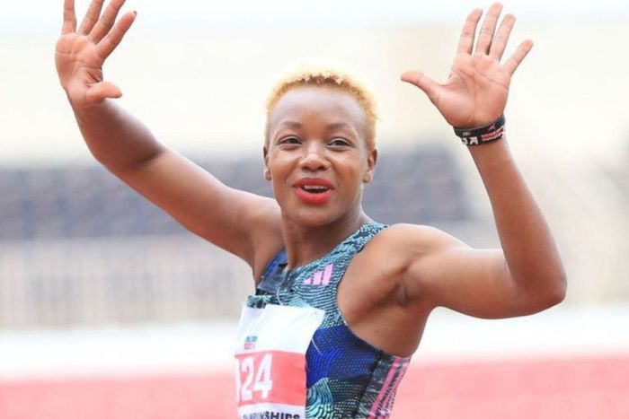 Ferdinand Omanyala's partner