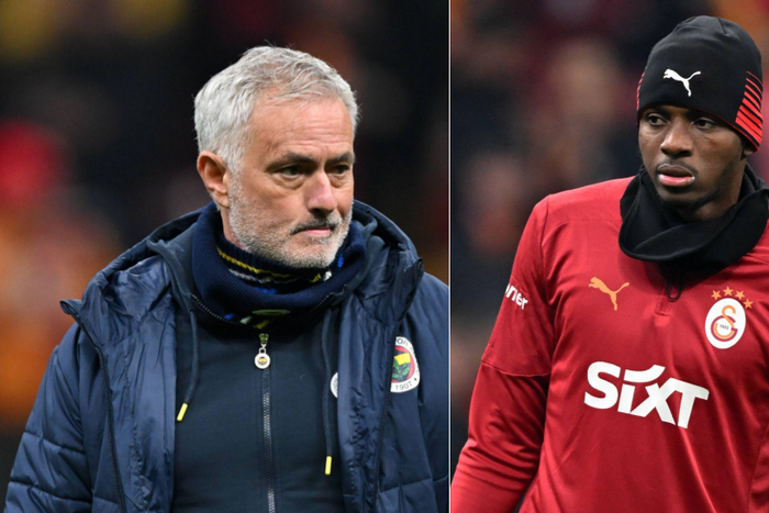 Mourinho's Fenerbahce are in a heated title race against Osimhen's Galatasaray || Image credit: Imago