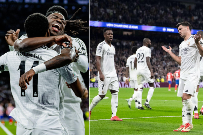 Goals from Rodrygo and Brahim Diaz helped Real Madrid beat Atletico || Image credit: Imago