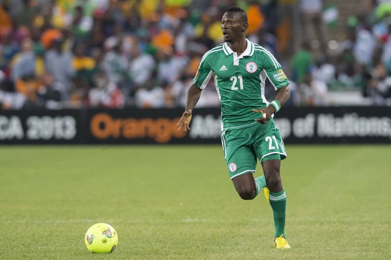 Oshaniwa in action for Super Eagles || Imago