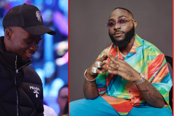 Bukayo Saka and Davido