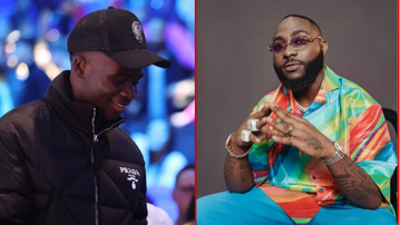 Arsenal star Bukayo Saka shows love to Davido