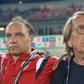 Claude Le Roy (R) and Sebastien Migne (L)