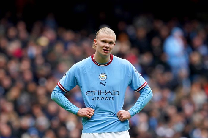 Manchester City star Erling Haaland.