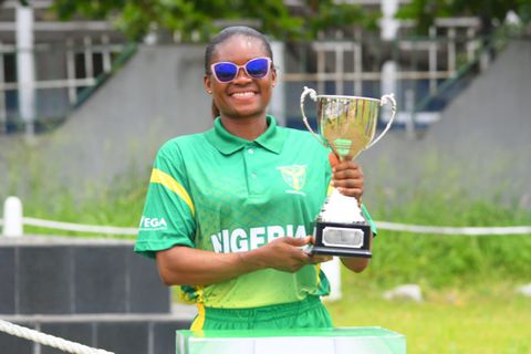 Nigeria's Blessing Etim named best fielder at NCF invitational tournament