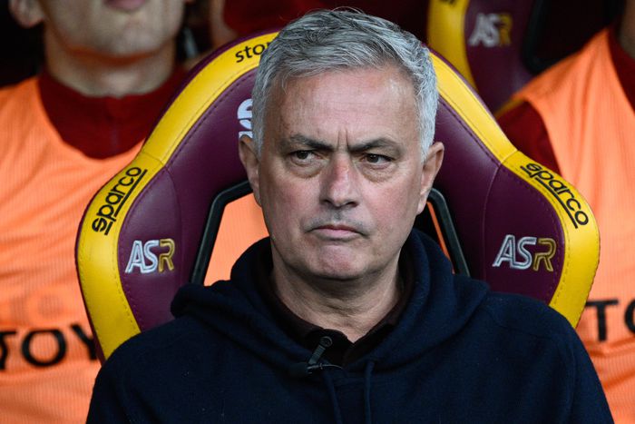 Roma's manager Jose Mourinho