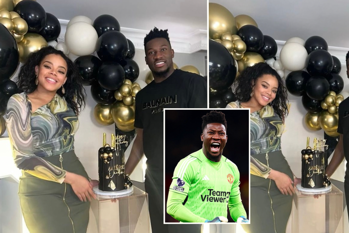 Andre Onana celebrated his 28th birthday with his stunning wife Melanie Kamayou