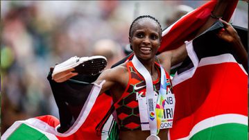 Hellen Obiri admits to pressure ahead of defending Boston Marathon title defense