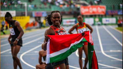 No rest for Mary Moraa after Kip Keino Classic with clash against Britsh opponent looming