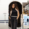 ‘Who’s calling my phone?’ — Osimhen’s girlfriend Stefanie Ladewig stuns as she poses with his private jet