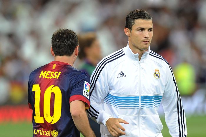 Lionel Messi and Cristiano Ronaldo