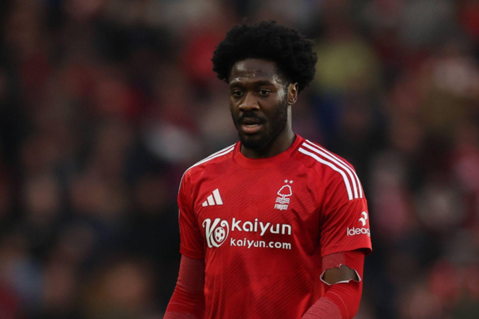 Ola Aina of Nottingham Forest during the FA Cup match at the AMEX Stadium, Brighton and Hove. Picture credit: Paul Terry Sportimage